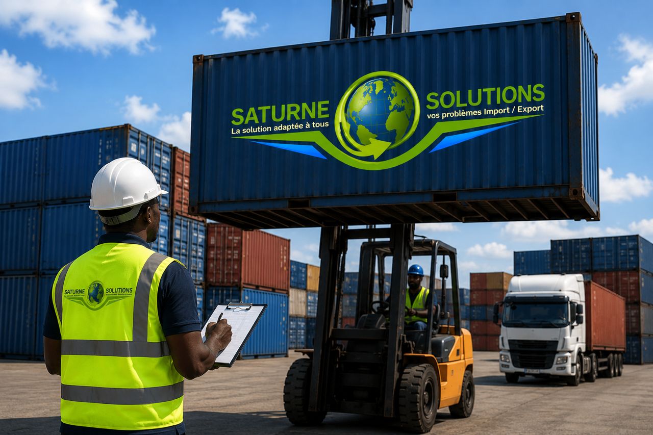 Parc de conteneurs et manutention Saturne Solutions